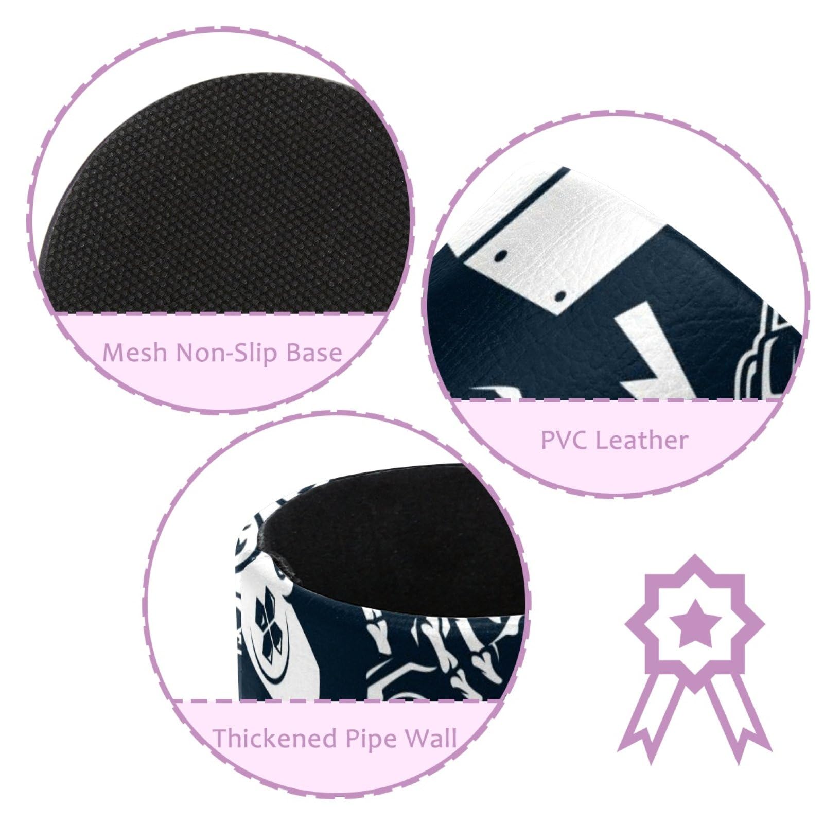 Pot à Crayons Motif étoiles Rose/rose Avec 12 Crayons De Couleur