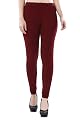 TRASA Ultra Soft Cotton High Rise 4 Way Stretchable Churidar Solid Regular and Plus 20 Colours Leggings for Women's and