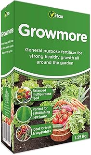 Portal Cool Vitax Growmore 1.25Kg, General Purpose Fertiliser