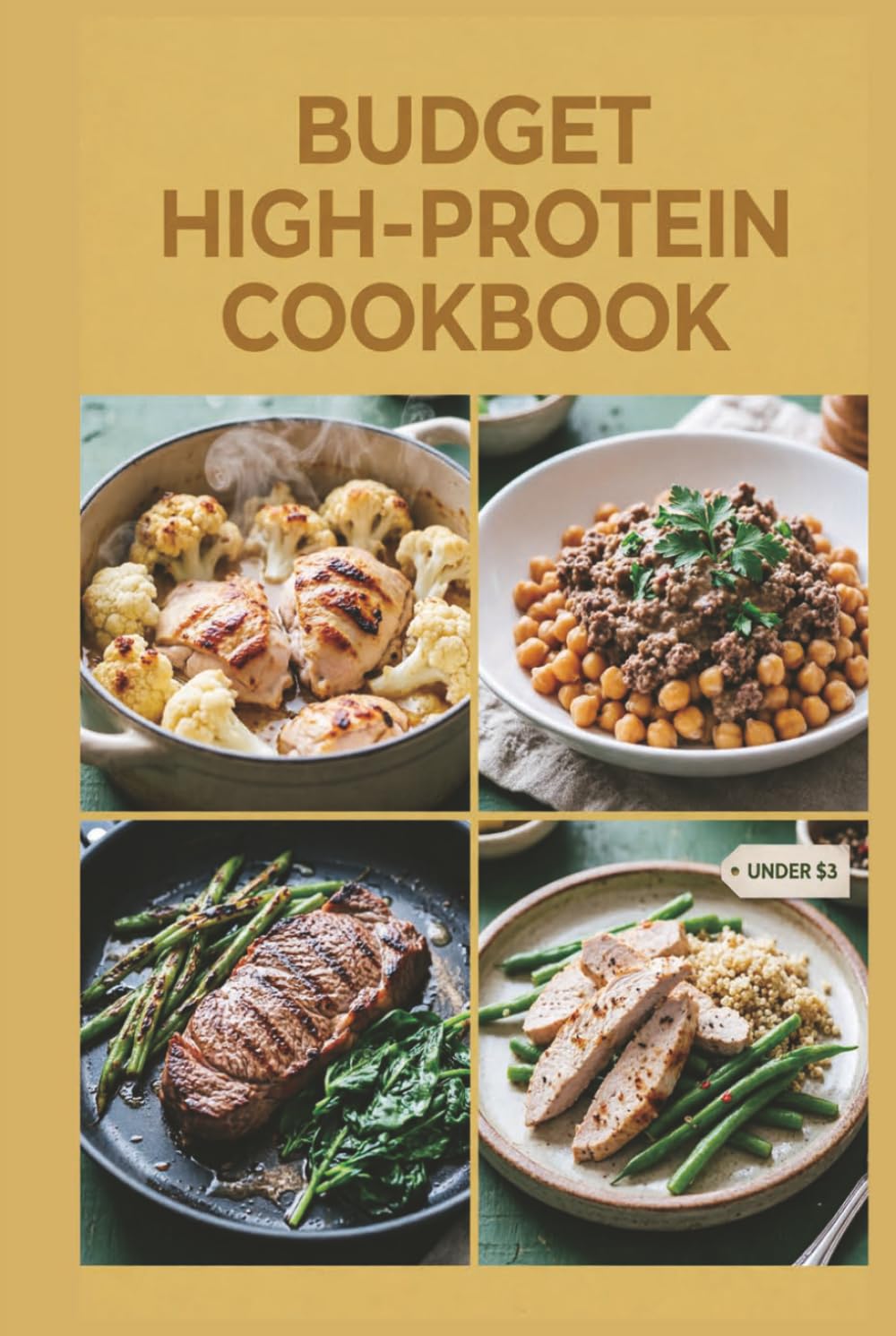 Budget High-Protein Cookbook: Affordable Recipes for Healthy Eating Without Breaking the Bank, Eat Well and Save Money at the Same Time (High-Protein Healthy Recipes)