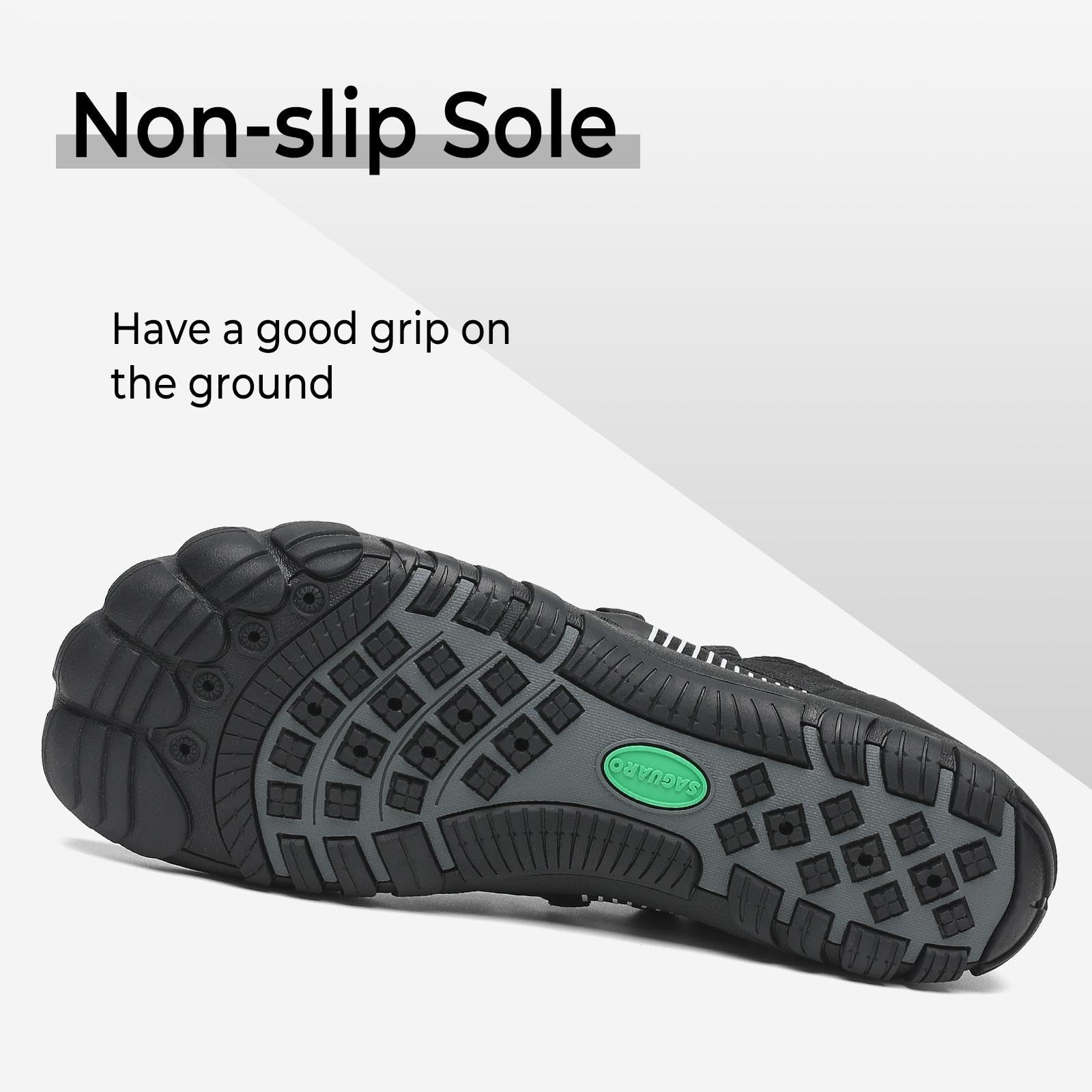 SAGUARO Scarpe da Sport Acquatici con Suola Spessa, Unisex