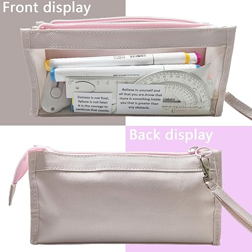 Miniatura 4 de Estuche grande para lápices, bolsa grande para lápices, bolsa para lápices grande, suministros escolares, bolsa para lápices de estudiantes, bolsa