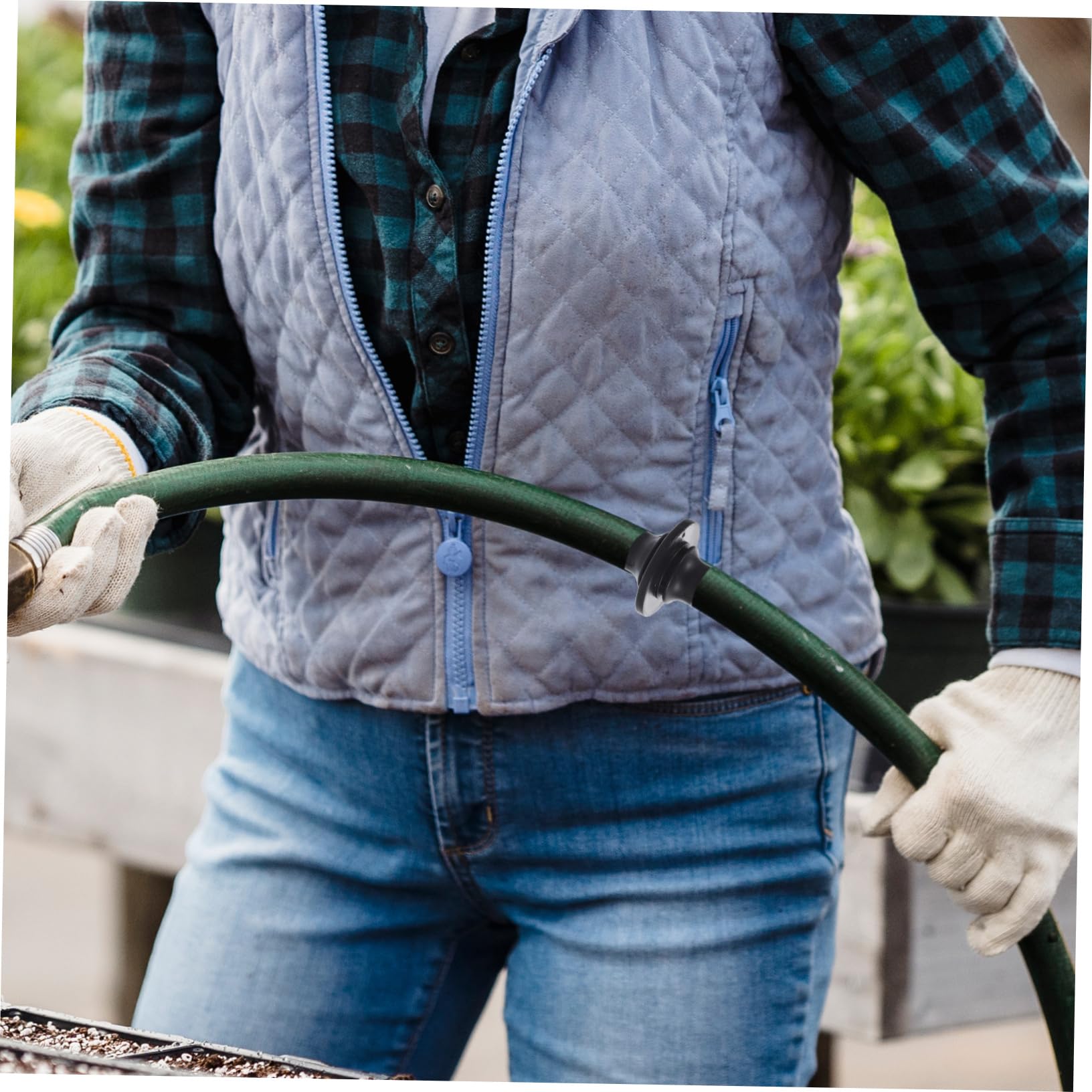 Abaodam 4 Set Raccordi per Tubi A Connessione Rapida Adattatore per Tubo di Connessione Rapida Adattatore per Tubo da Giardino Connettori Affidabili per Plastica 25 Pezzi*4