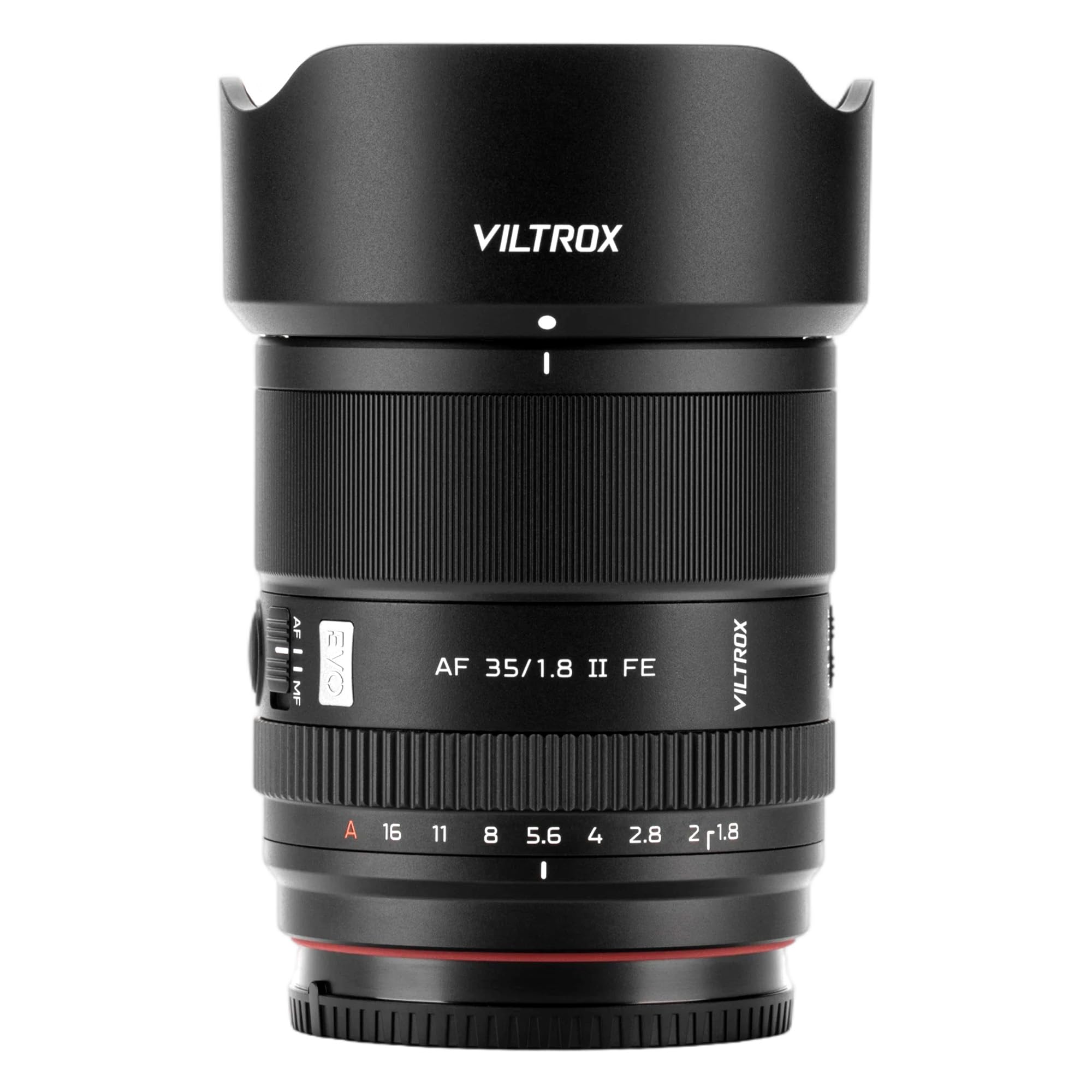 VILTROX 35mm F1.8 f/1.8 II FE Objectif Plein Cadre Grande Ouverture Grand Angle Autofocus Compatible avec les Appareils Photo sans miroir Sony E-Mount Alpha a7 a7II a7III a7R a7RII a7RIII a7RIV a7S