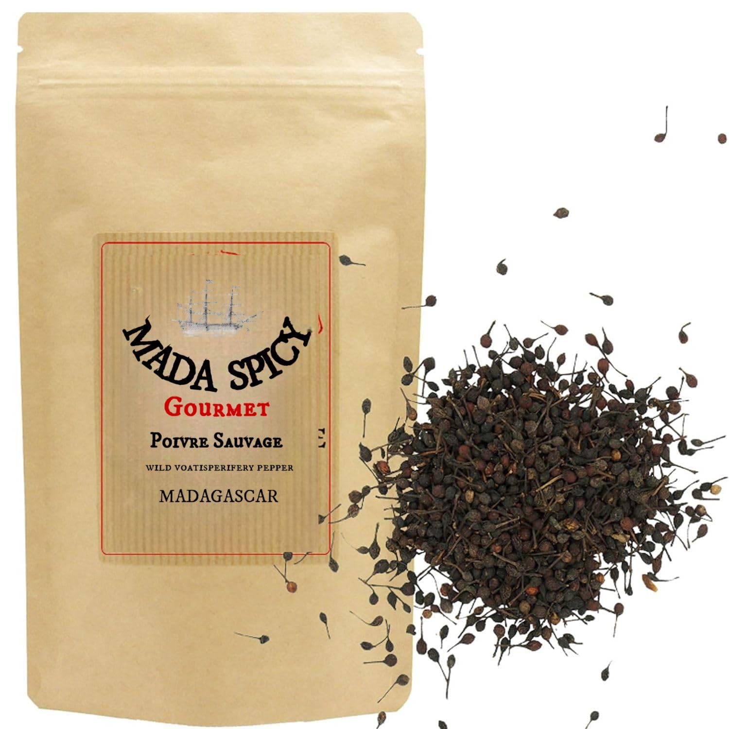 Voatsiperifery pepe selvatico del Madagascar 1kg.