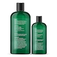 Vista 6 de Botanic Hearth Champú de Árbol de Té 8 Fl Oz y Acondicionador 4 Fl Oz Con Aceite de Árbol de Té 100% Puro, Para Cuero Cabelludo con Picazón