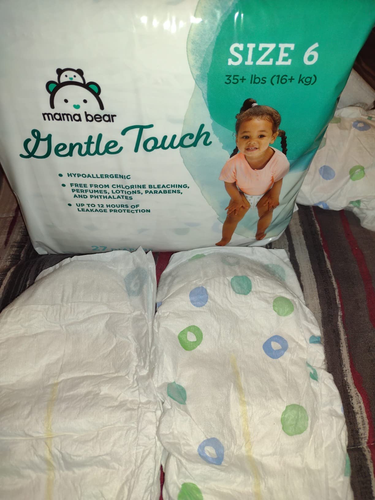 2/mo Finance Amazon Brand Mama Bear Gentle Touch Diapers