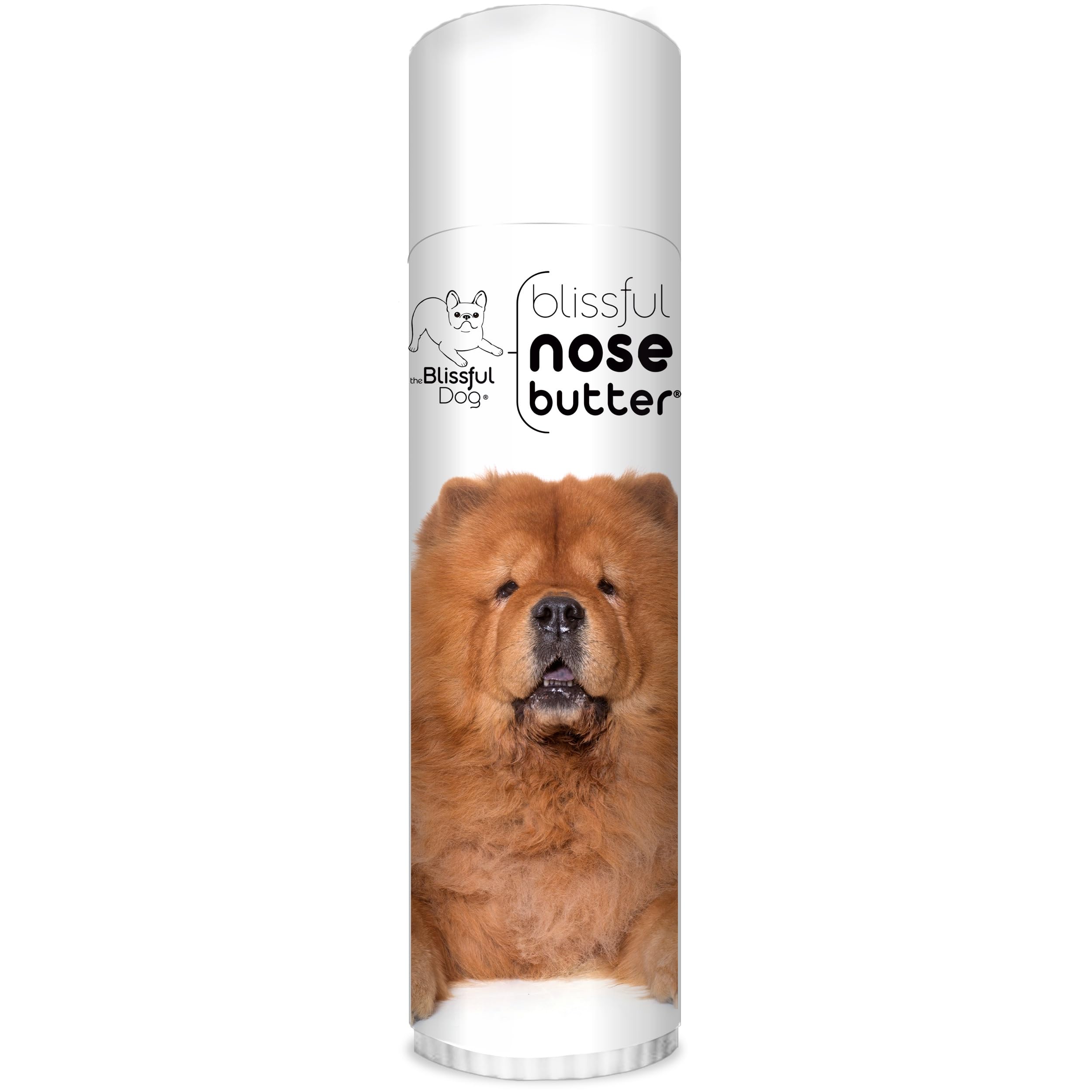 The Blissful Dog Chow Nose Butter for Dry, Cracked Skin, Lick-Safe Dog Nose Balm with Moisturizing Shea Butter, Almond, Olive, and Essential Oils, Pet Supplies, Uncented, 0.50 oz.