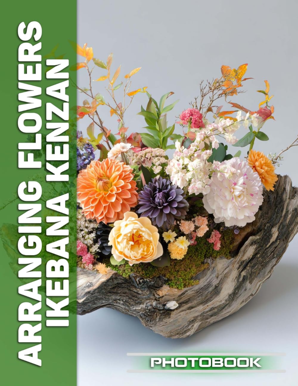 Arranging Flowers Ikebana Kenzan Photo Book | Artful Ikebana Floral Arrangements Captured In Creative Kenzan vessel Photography
