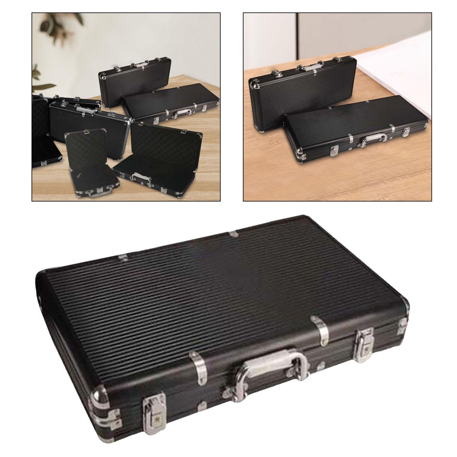 Alliage D'aluminium, Porte-Chips Vide, Support de Transport et de Rangement pour Chips, 200 jetons