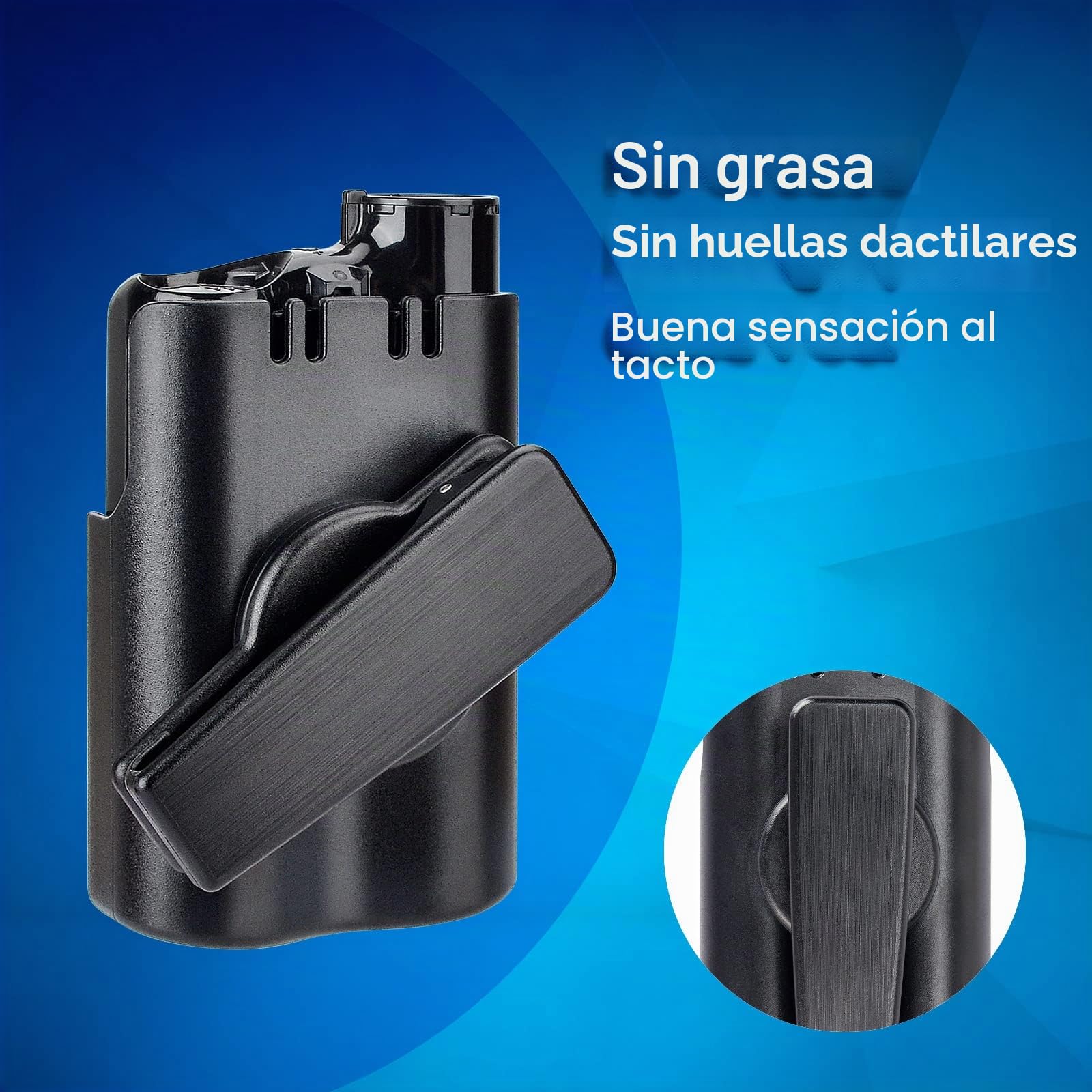 Soporte para bomba de insulina giratorio de 360°, estuche para bomba de insulina con clip para Medtronic MiniMed 630G 640G 670G 770G, clip resistente y duradero (negro)