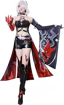 Amazon.co.jp: 【COSPURE】崩壊スターレイル 黄泉 赤 コスプレ