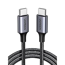 UGREEN Cavo USB C PD 60W, Cable Type C Compatible con iPhone 17 Pro Max Air, 16, 15 Plus Pro Max, iPad Air, Galaxy S25, S24, S23, S22, A54, Redmi, Pixel 9, 8, 7, PS5, Drone, ecc 2M
