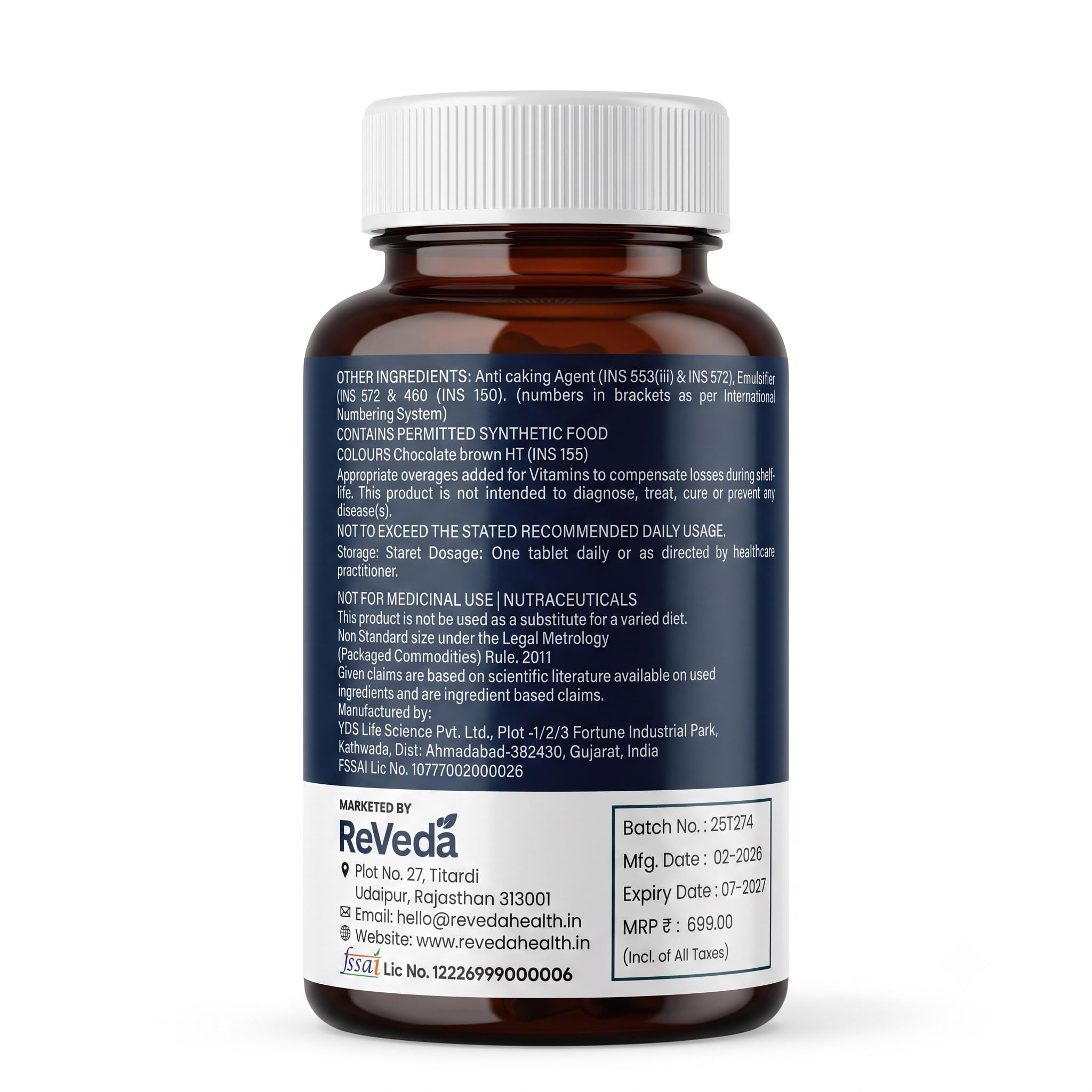 Multivitamin for Men - 60 Tablets — Amazon image 4