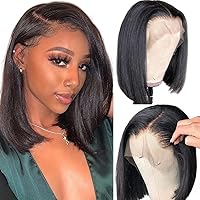 Vista 19 de Peluca de encaje frontal de 30 pulgadas con onda profunda de cabello humano rizado de 13x4 para mujeres negras, prearrancada con cabello natural