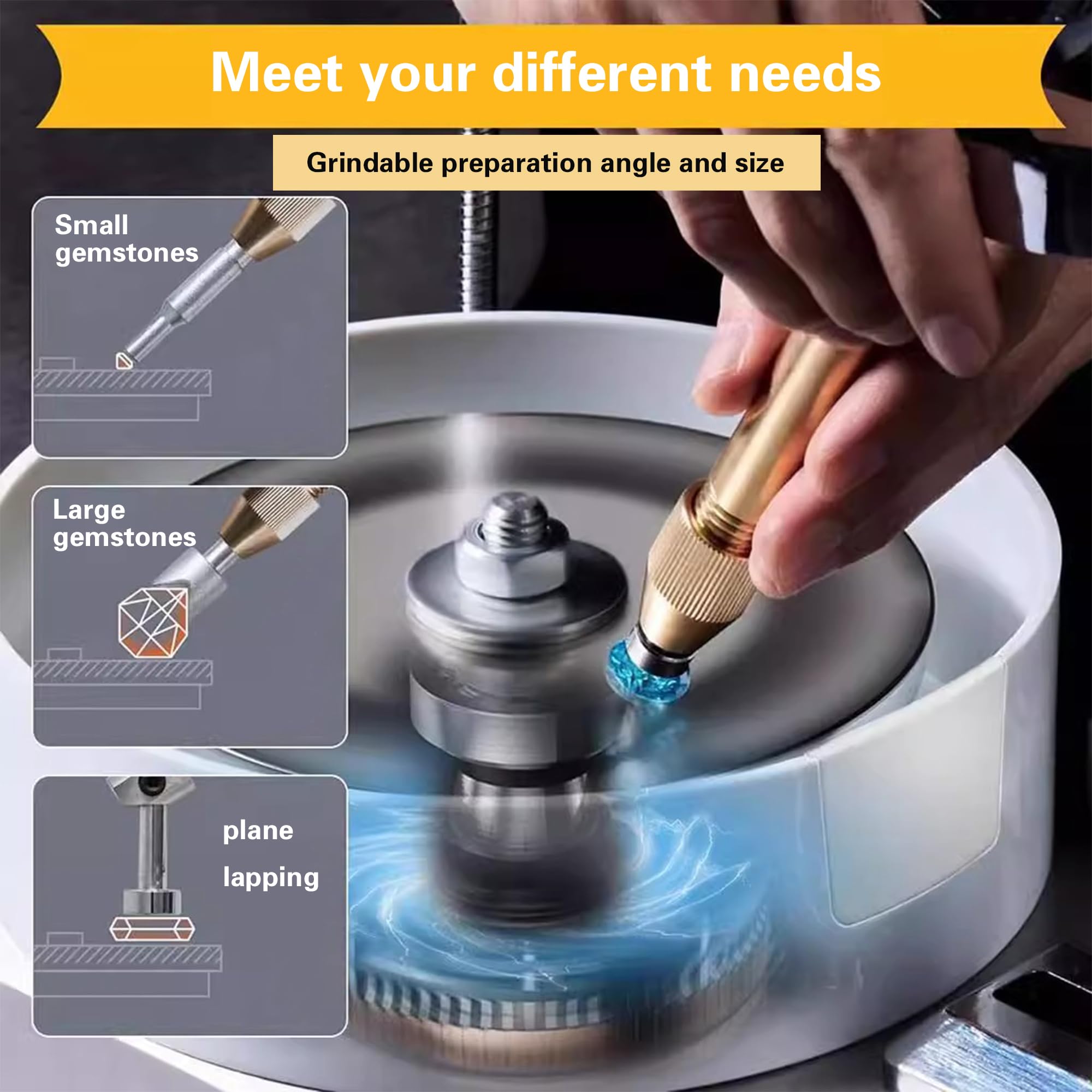Amazon.com: Electric Gem Faceting Machine, Adjustable Jewelry