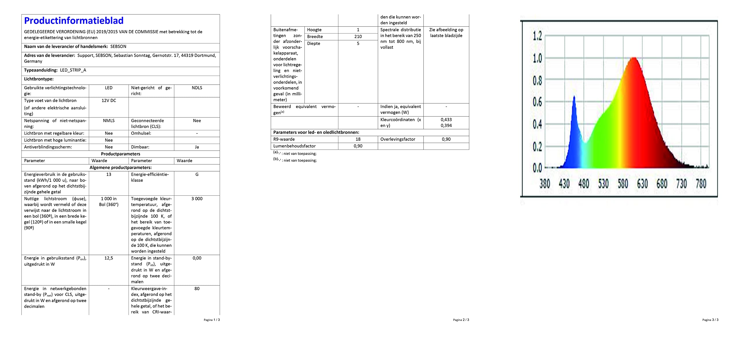 Müller Licht 20300395 LED Unterbauleuchte Arax 45 dico