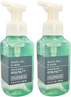 White Barn Gentle Foaming Hand Soap in White Tea & Sage (2 Pack)