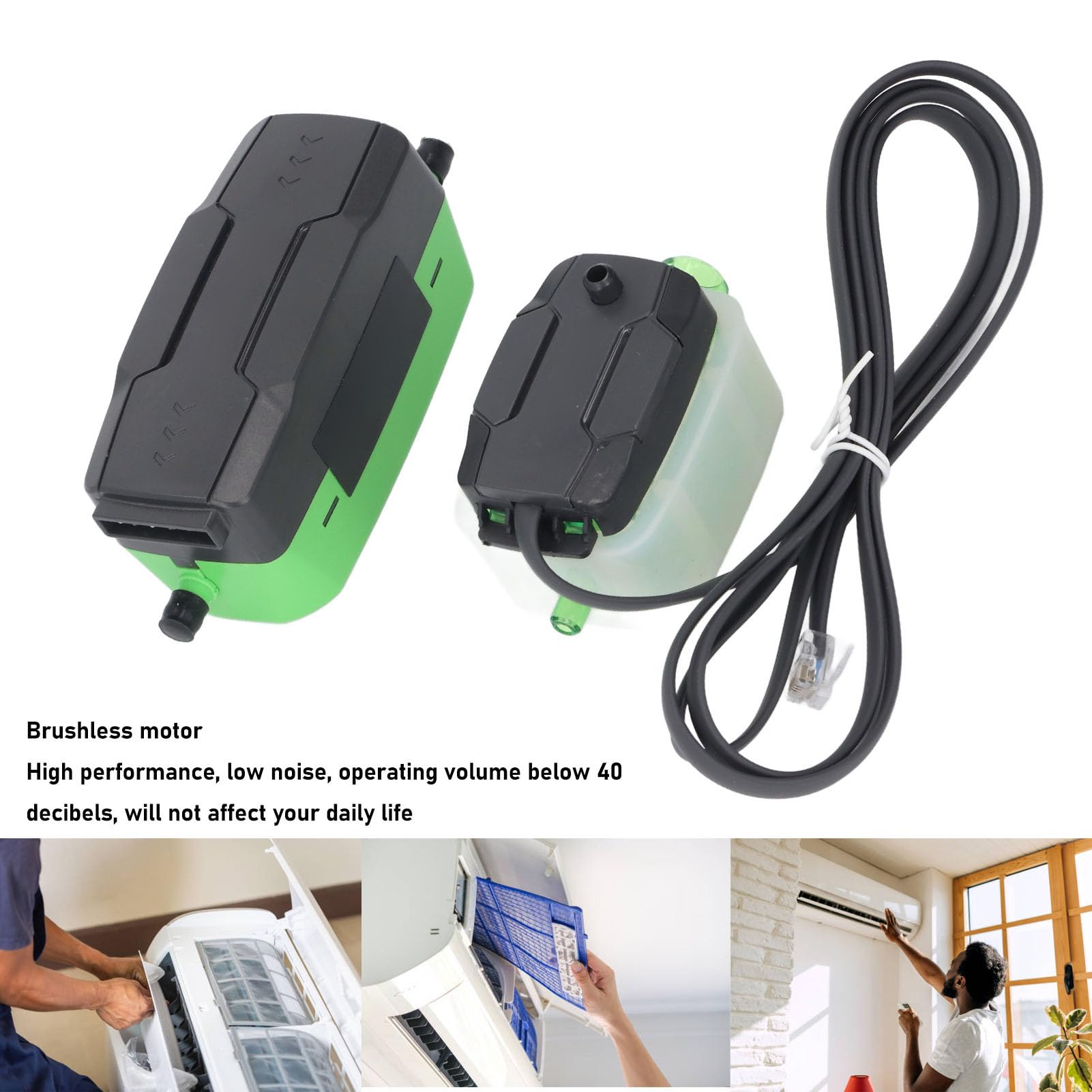 Generic Automatische Kondensatentfernungspumpe, Kompakt, 30 Ml Fassungsvermögen für HVAC-Systeme und Gebläsekonvektoren, Leiser Betrieb