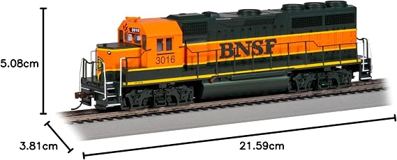 Bachmann Trains - EMD GP40 - DCC Equipped Diesel Locomotive -BNSF #3016 (Heritage I) - HO Scale