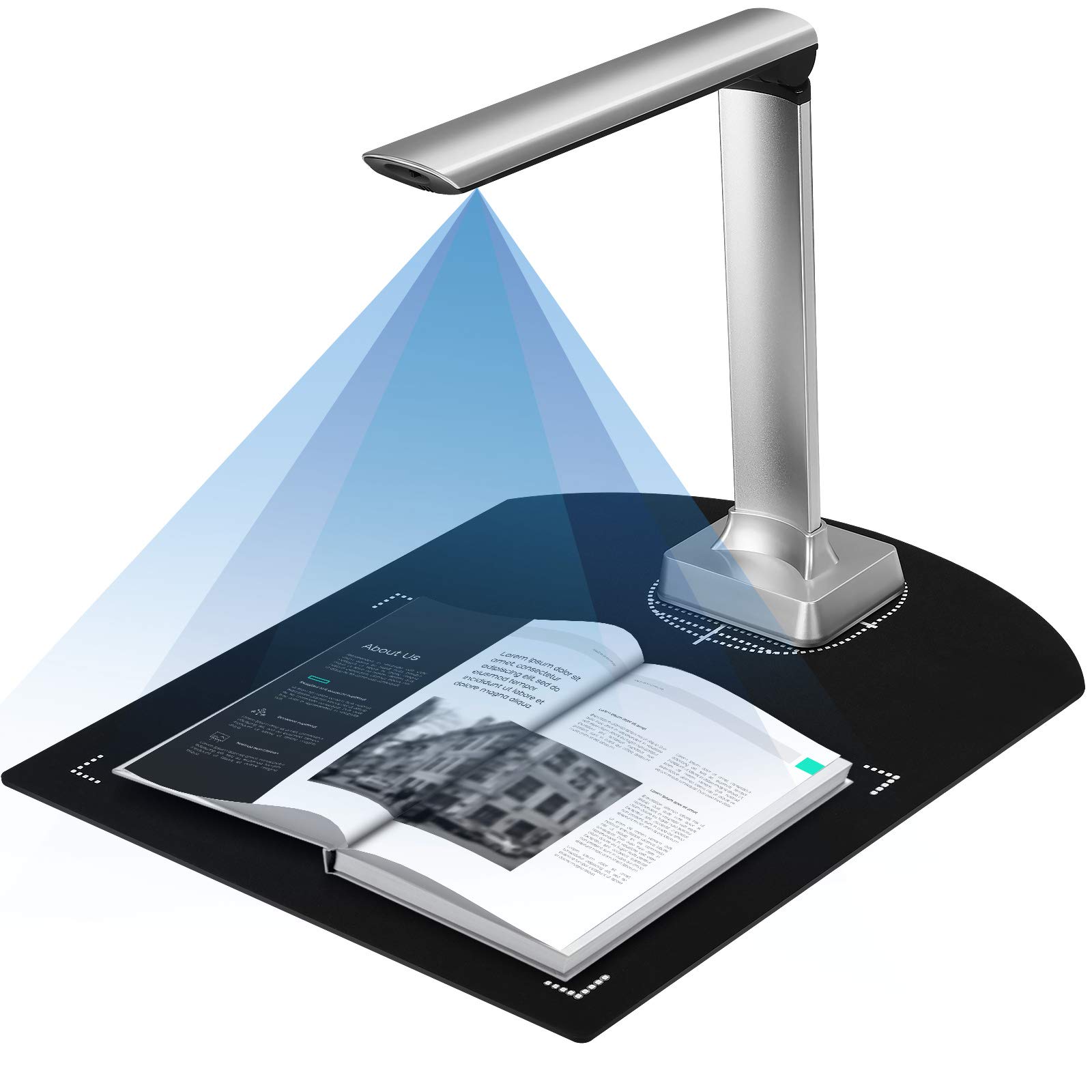 Buy Riiai BK30 Portable Document Scanner Book Image Document Camera