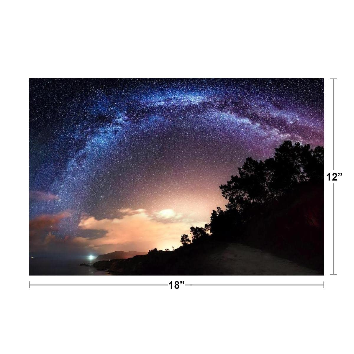 Amazon.com: Our Galaxy The Milky Way Photo Photograph Cool Wall