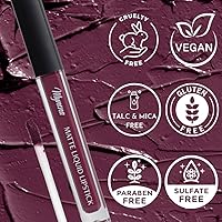 Vista 22 de Brillo de labios mate de larga duración.