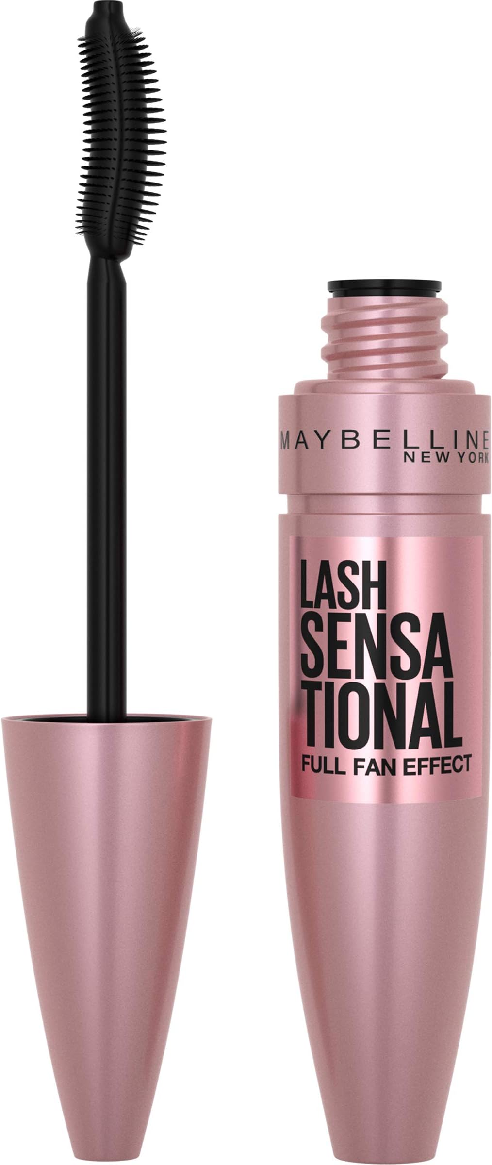 MAYBELLINE NEW YORK Lash Sensational Washable Mascara, Brownish Black, 0.32 Fl Oz, 1 Count