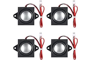 4 Pieces 3 Watt 8 Ohm Mini Speakers for Arduino Projects