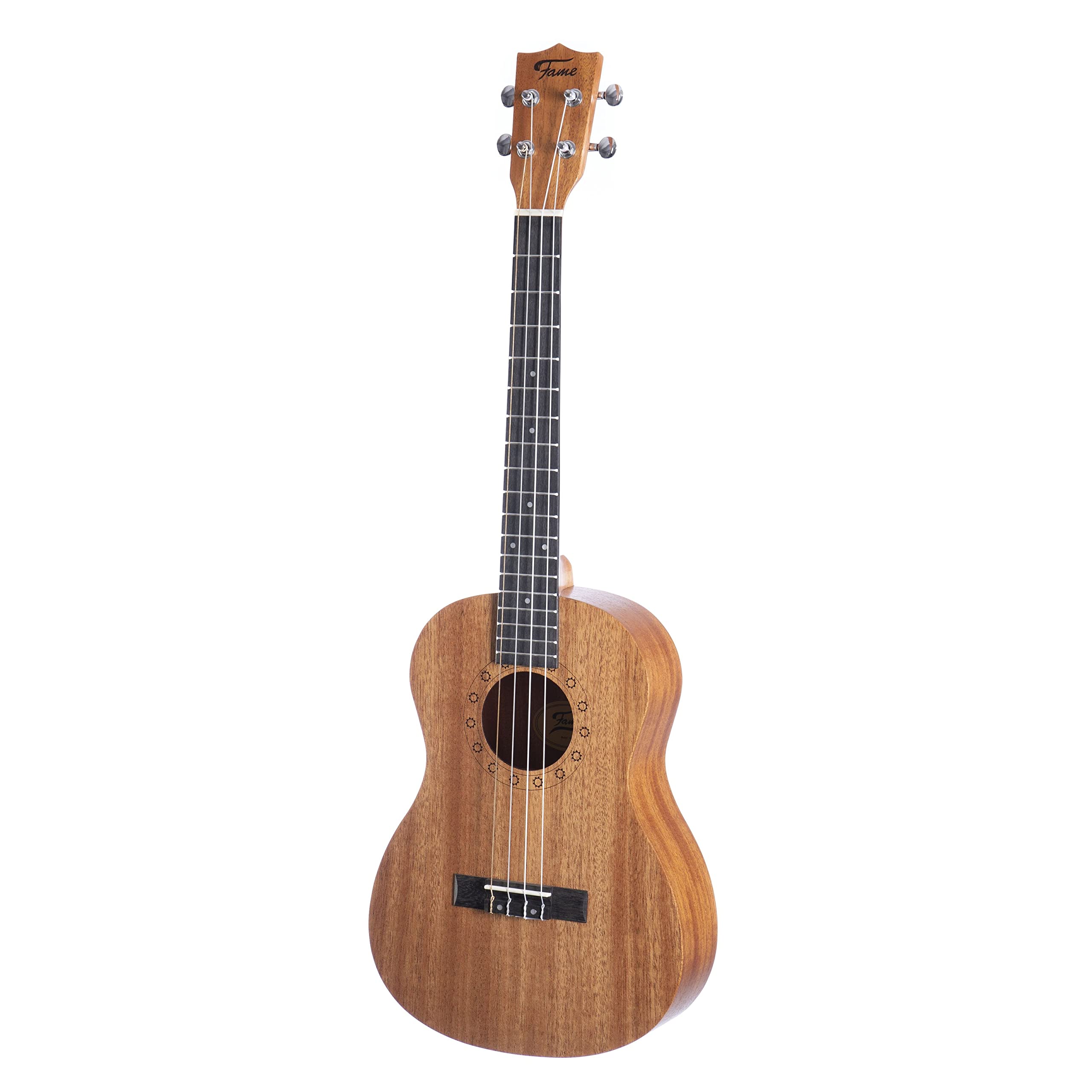 Fame Mahogany Baritone Ukulele - Ukulélé Baryton