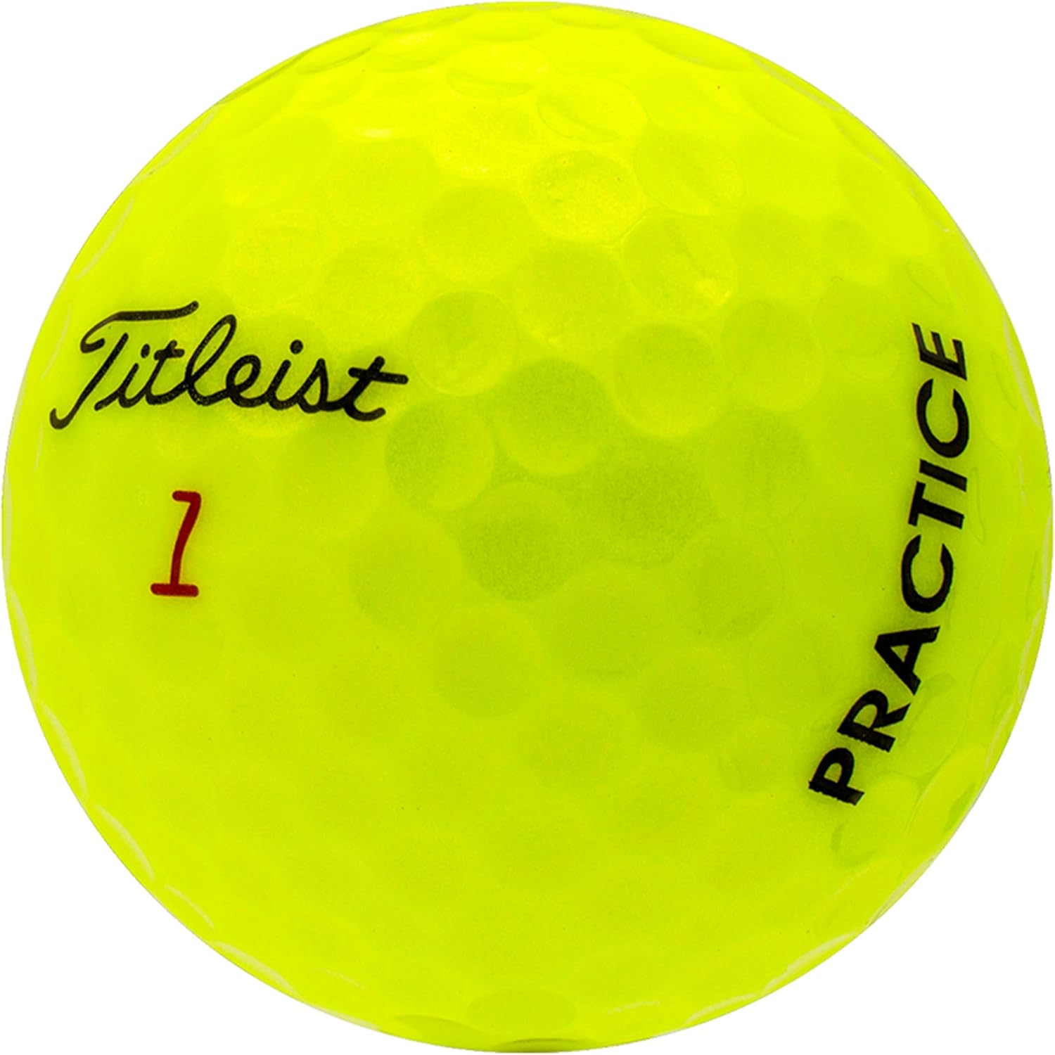 LostGolfBalls - Titleist Pro V1x Yellow Practice Stamp Golf Balls, Pristine Condition, Perfect Quality, Incredible Value, Pro V1x, Yellow