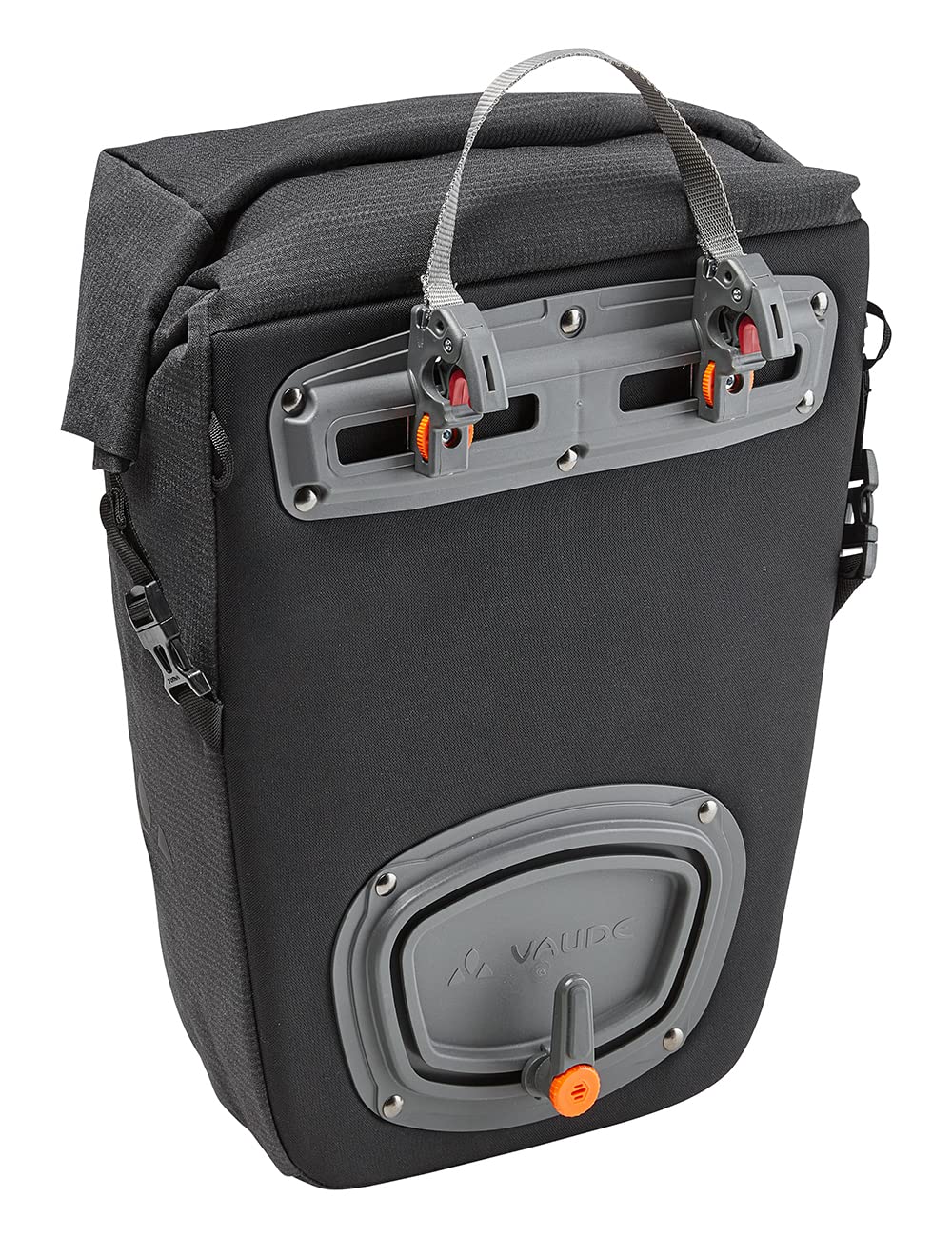 VAUDE Road Master Roll-it Luminum - Fahrradtasche - reflektierend - 22 (18+4) Liter - inklusive Regenhülle