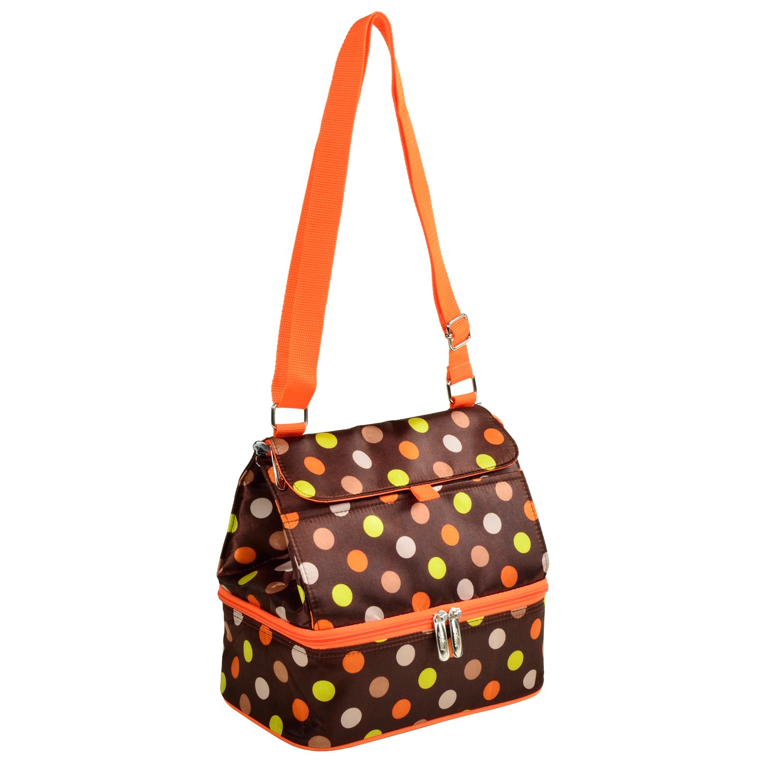 Picnic at Ascot Fashion Insulated Lunch Bag - Julia Dot