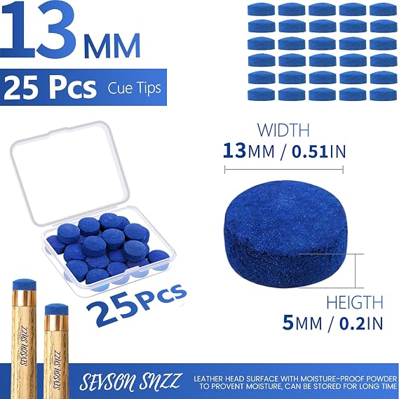 Billiard CUE Tips