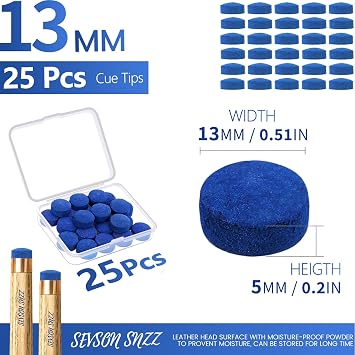 Billiard CUE Tips