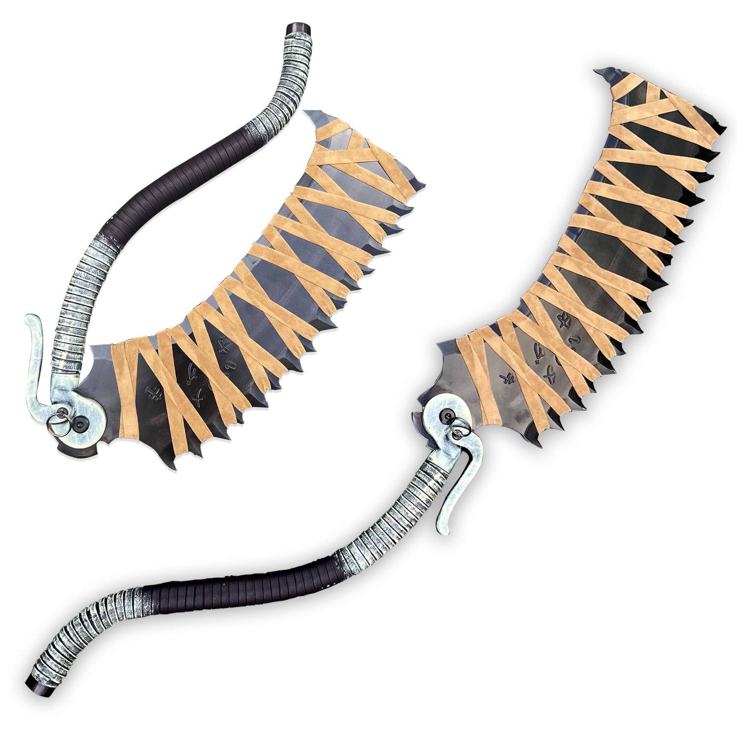 103 cm/58 cm Hunter Saw Cleaver Ludwig Cosplay-Requisite Vollmetall Variable Form – aufgeklappt oder zusammengeklappt, für Halloween, Weihnachten, Kostümpartys, Cosplay-Requisiten