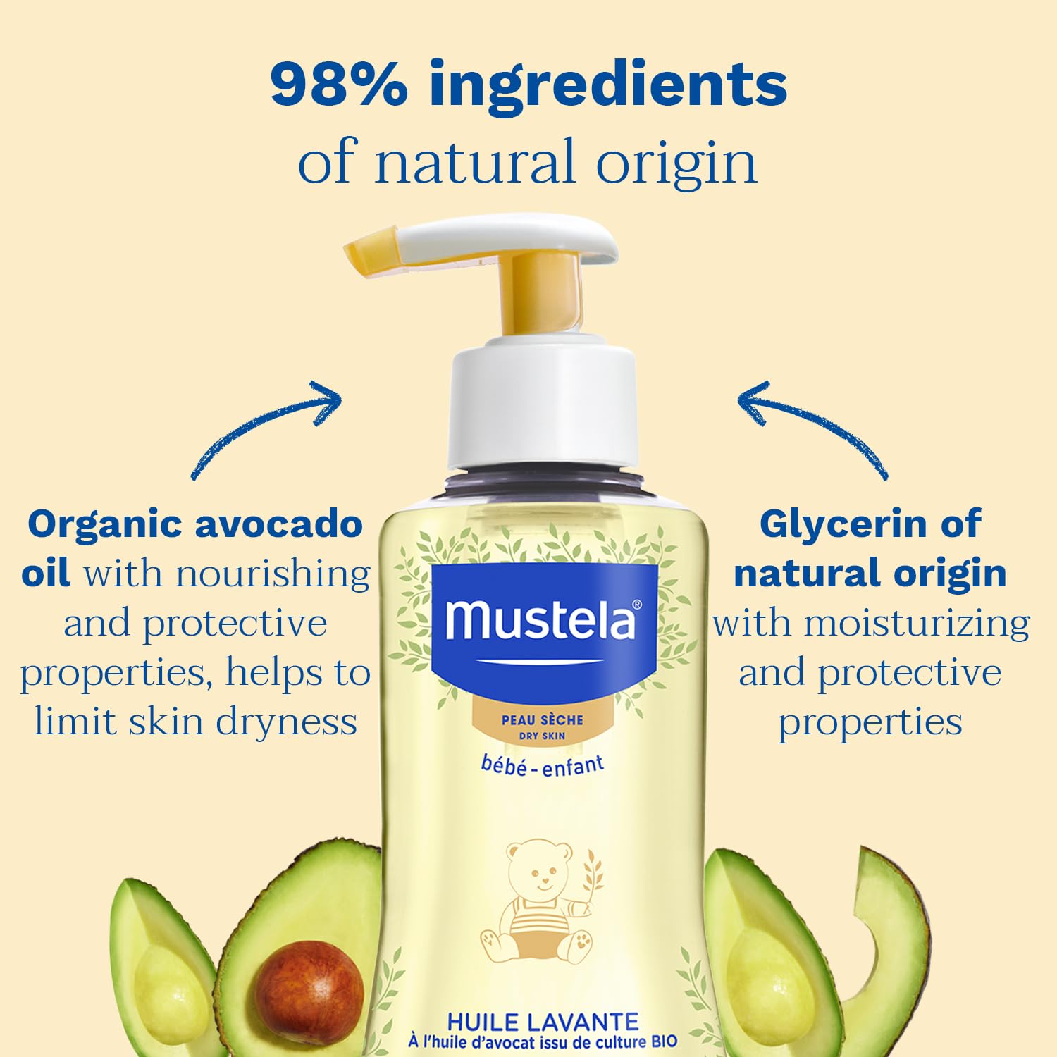 Aceite De Baño Mustela 500ml