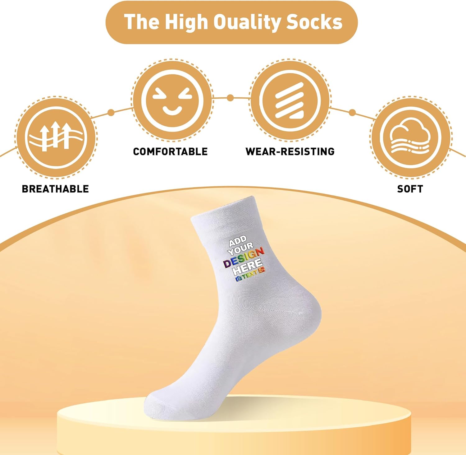 Custom Socks for Man & Women Design Your Own Funny Custom Socks Personalized Socks Personalized Socks - Image 3