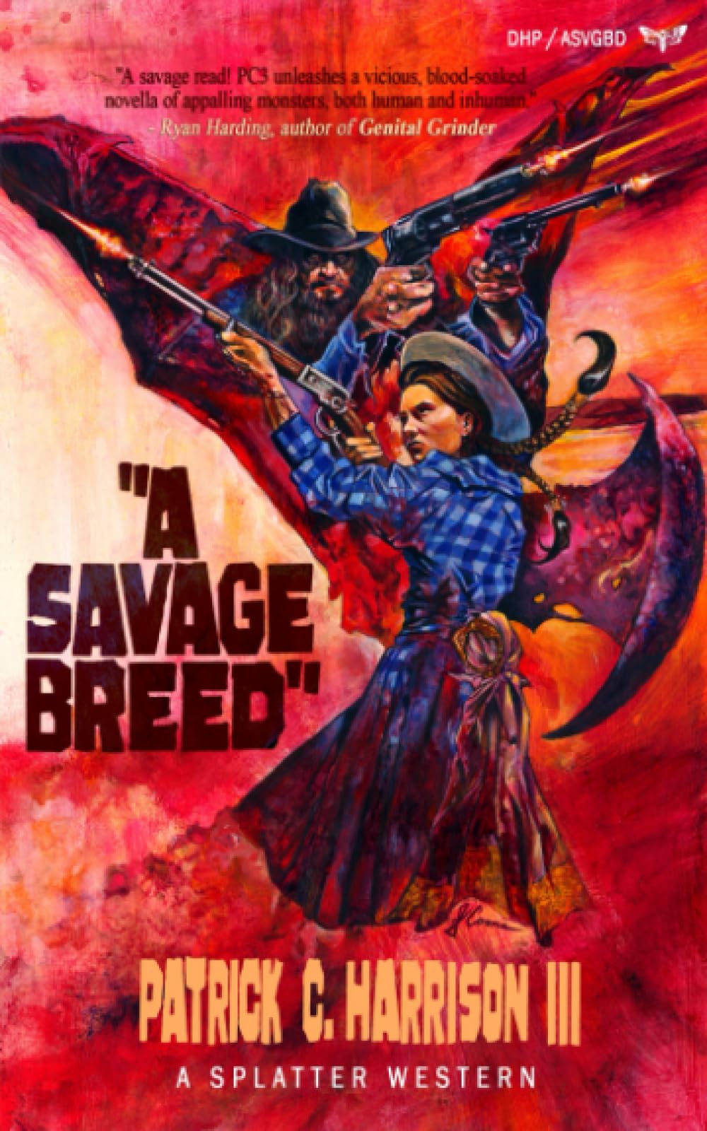 Buy A Savage Breed (Splatter Western) — BookShops.in