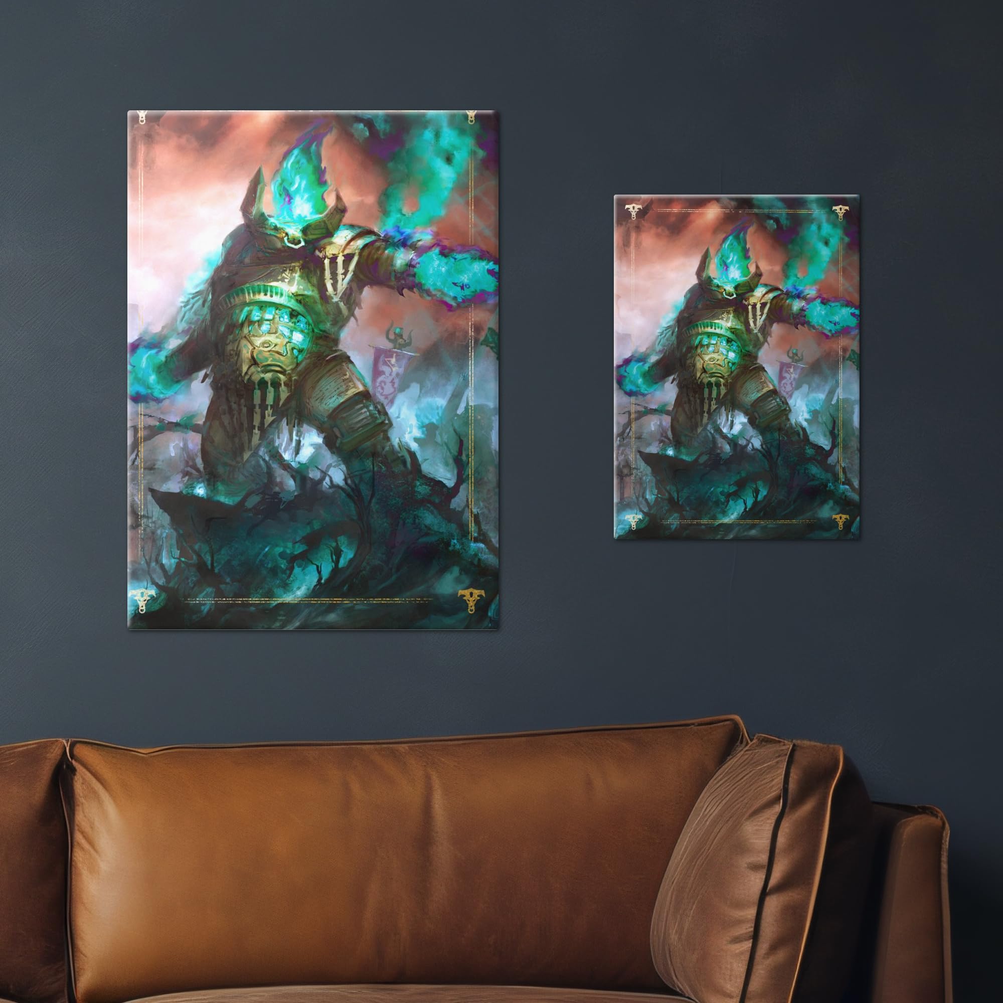 Displate Metall Poster Warhammer Dominator Engine Größe M