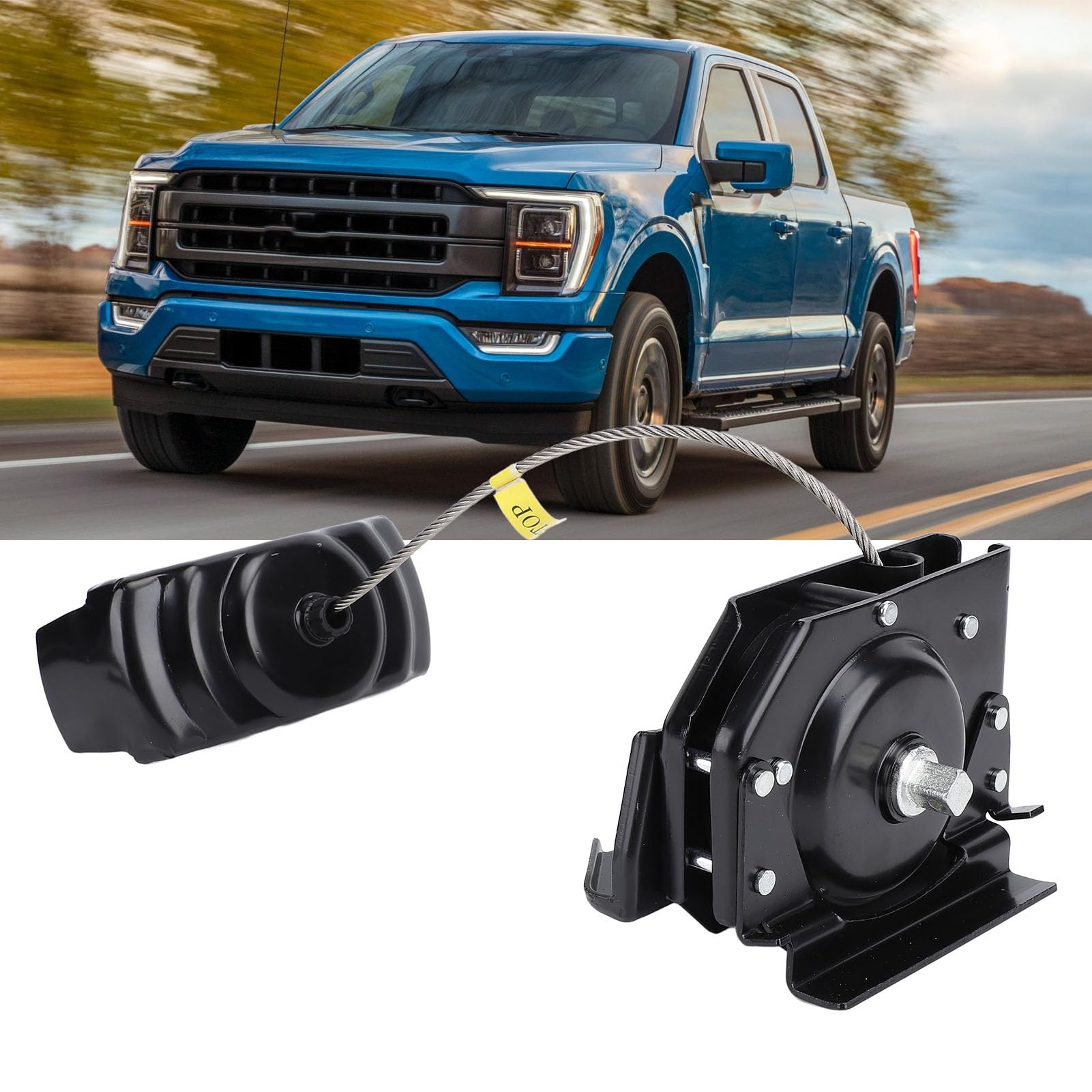 Alomejor Reserverad-Hebevorrichtung, Rostfrei, Beschichtet, Reserverad-Windenträger 924 523, Direkt Passend, Unterbodenaufbewahrung, Einfache Installation für Express 1500 2500 3500 2003 Bis 2018