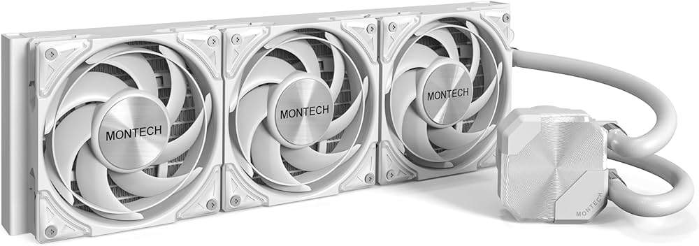 Amazon.com: MONTECH HyperFlow Silent 360 White – Ultra-Quiet AIO