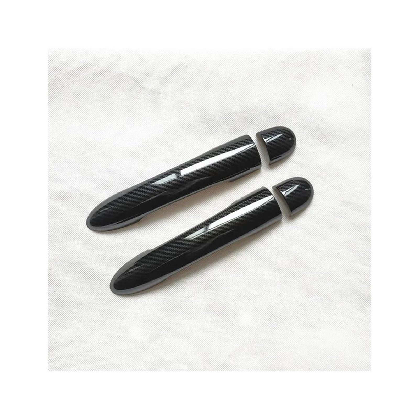 NVNZMFPPW Accessories for Renault for Megane 2 Ii MK2 Accessories Door Handle Cover Trim Handles Covers Plastic Imitation Carbon Fiber(2DKN)