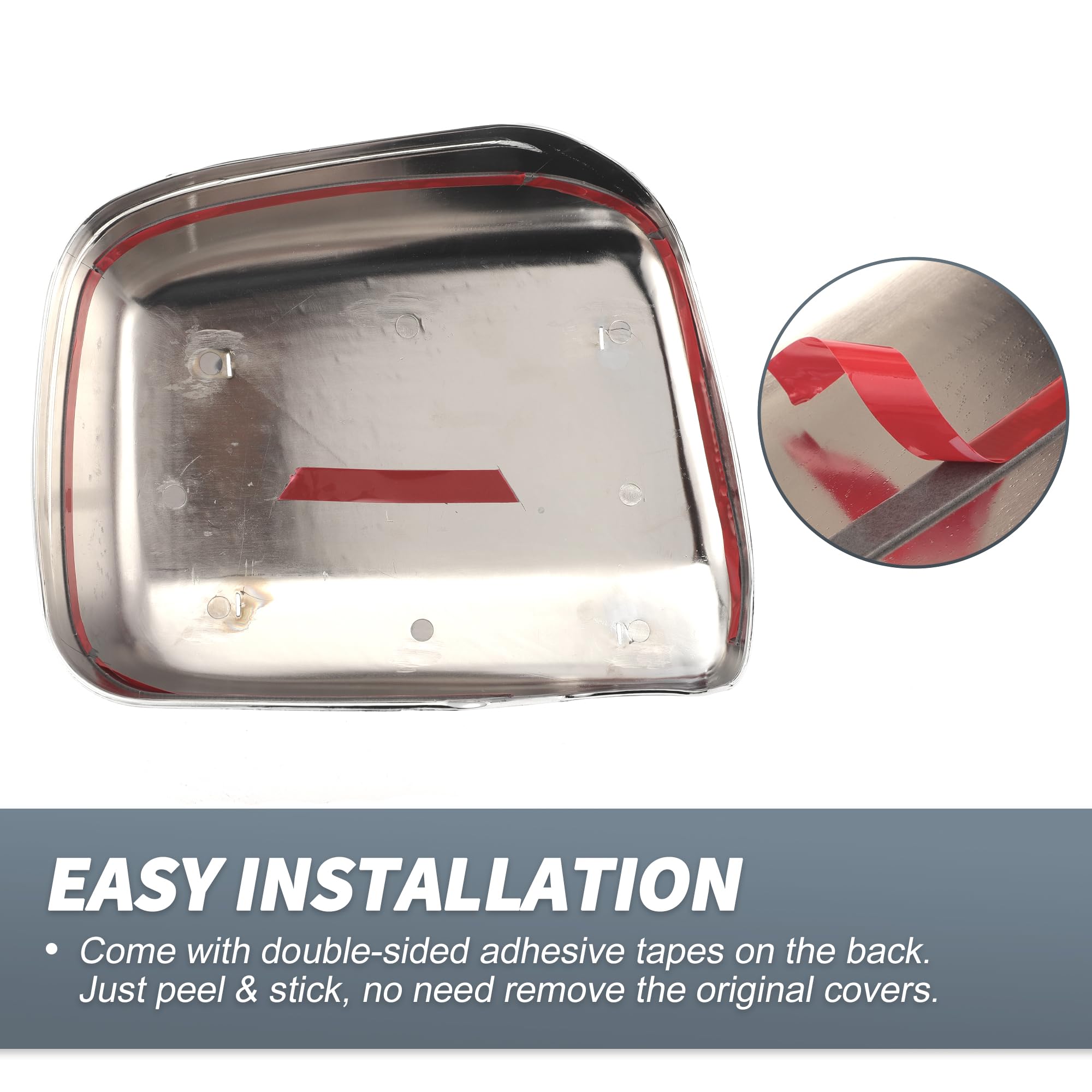 Gloss Black Mirror Covers For Lexus RX300 1999-2003 - LED Signal Light Compatible