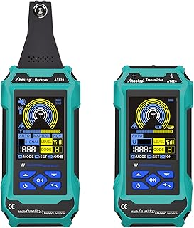 Underground Cable Locator, Abestop AT828 Cable Tester Wire Tracker, Detecting Underground Wires/Cables, Circuit Tracer Laying Paths of Cables Electrical Lines Water/Gas Supply Pipelines