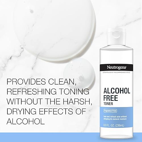 Miniatura 4 de Neutrogena Tónico facial diario suave sin alcohol, sin fragancia para tonificar y refrescar la piel, elimina suavemente las impurezas y