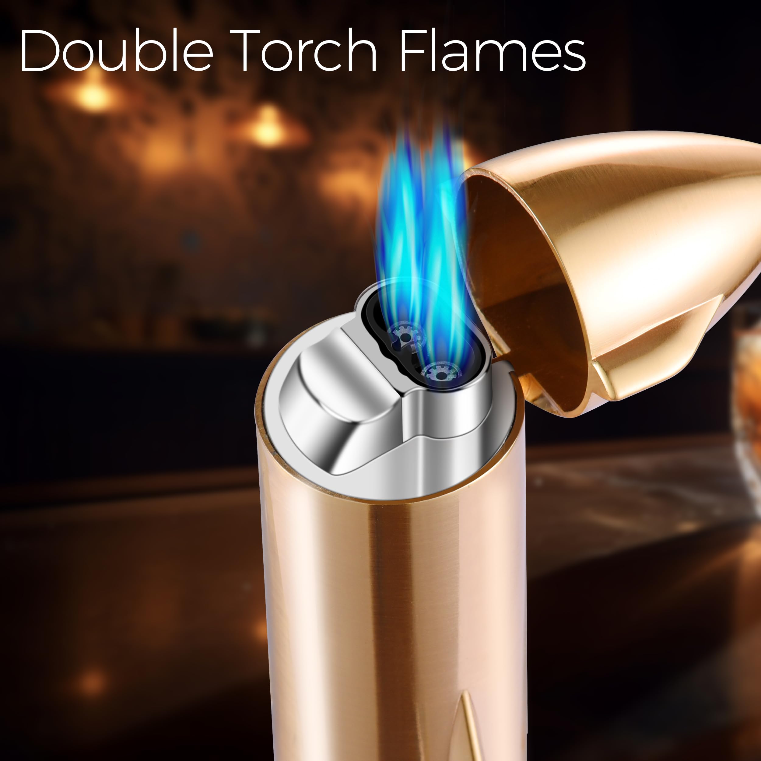 Amazon.com: Woodronic Butane Torch Lighter with Built-in Punch