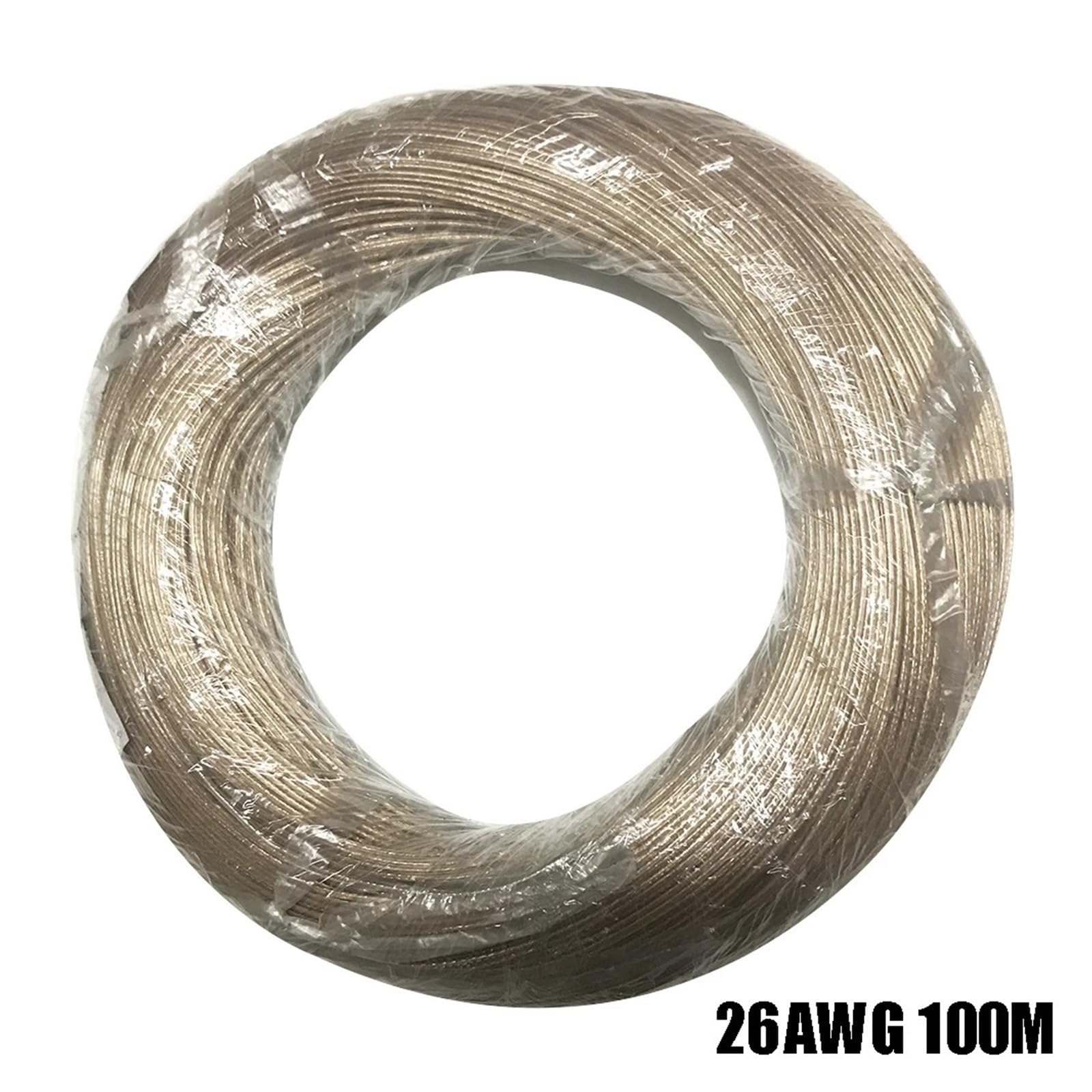 Fili e Cavi UL (PVC) 100 Metri/Lotto Cavo Trasparente Cavo Dell'altoparlante 2pin Oro Argento Rame Stagnato 0.15 Quadrato L + E + D Filo Audio Linea di Altoparlanti