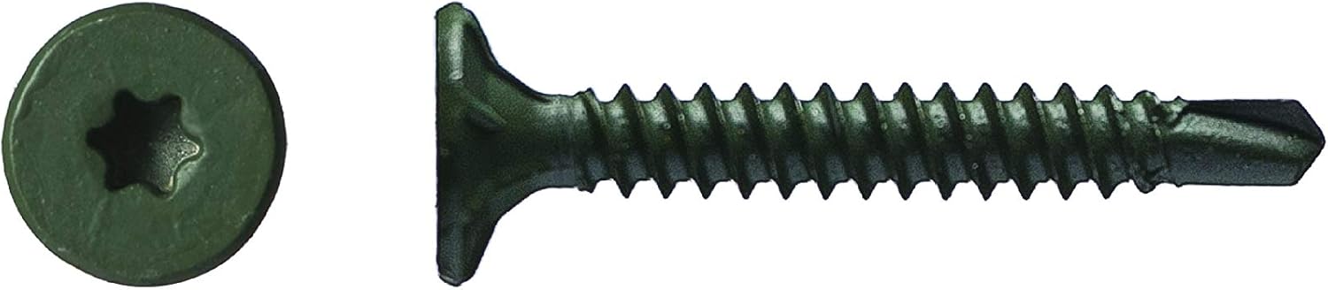 Big Timber 5CB114D #1-1/4-inch T-25-drive bit Cement Board Star Drive Screws,(805 per Box)