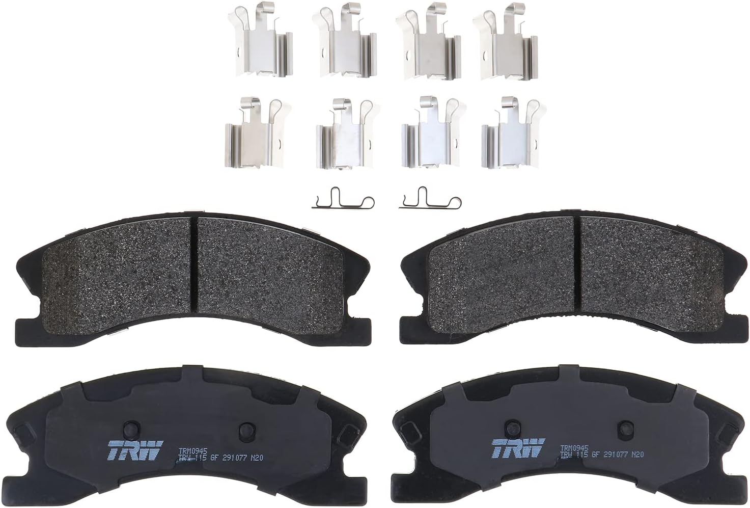 TRW Pro TRM0945 Disc Brake Pad Set For Jeep Grand Cherokee 1999-2004, Front